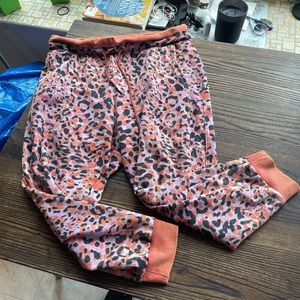 Joy lab leopard joggers